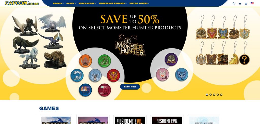 Capcom Store 04 13 21 1