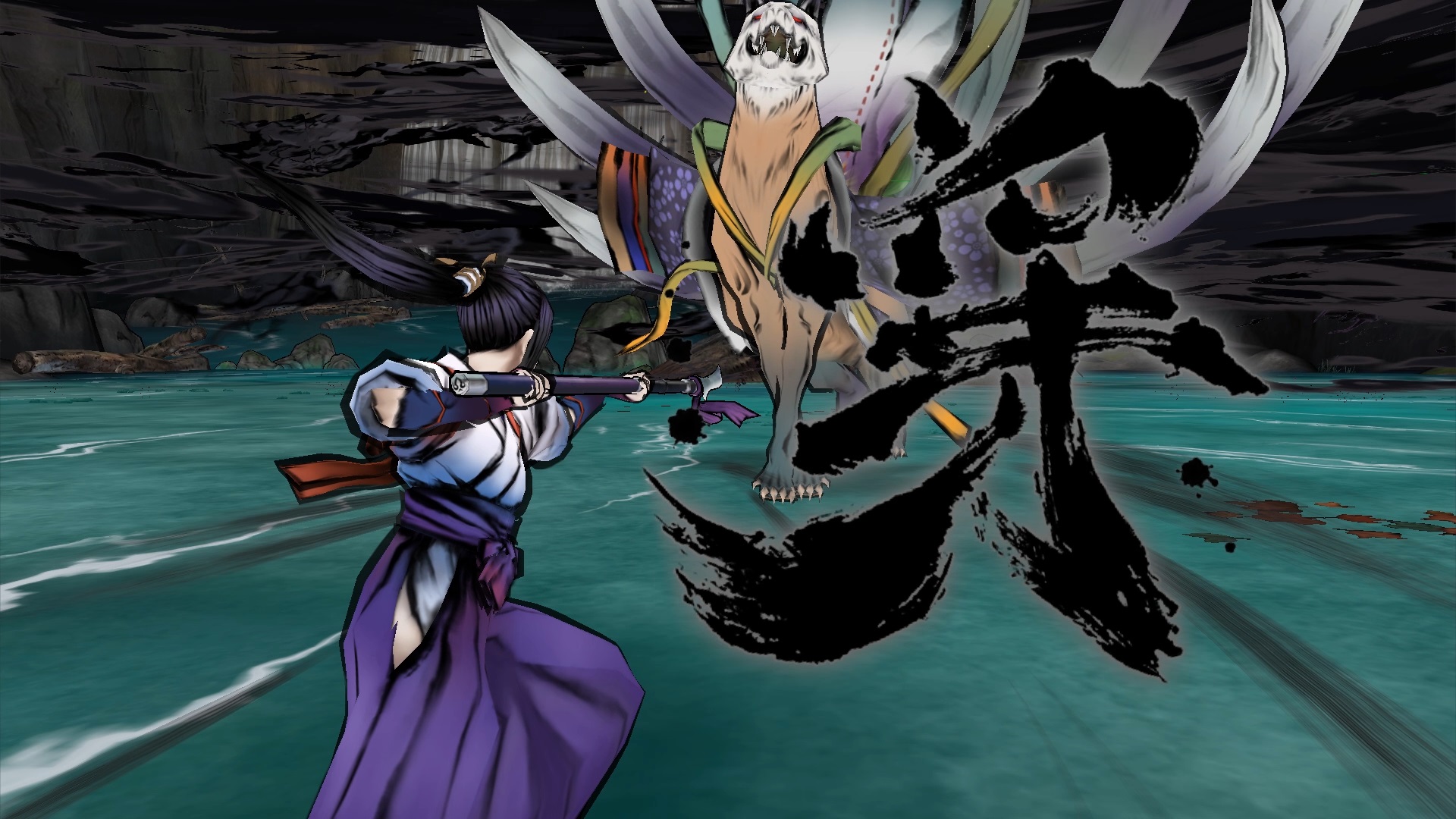 Okami-like Action Game World of Demons Now Available