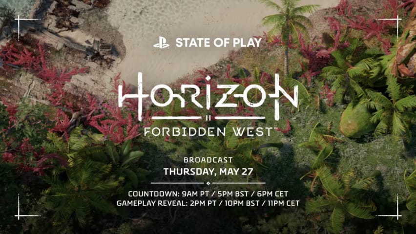 The teaser image for the Horizon Forbidden West gameplay reveal this Thursday