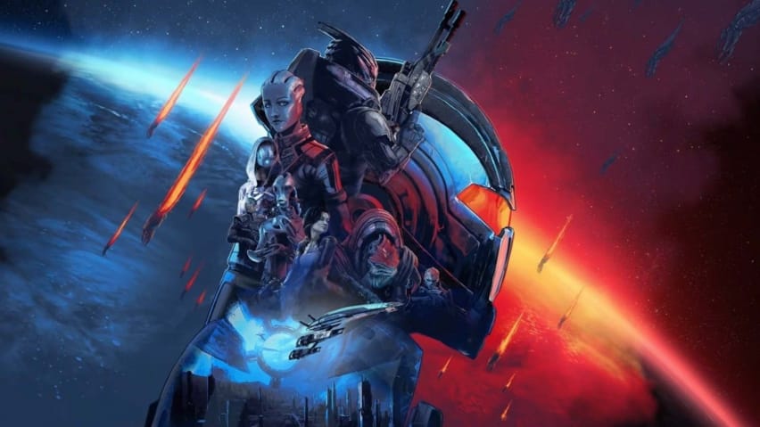 Promotiouns Konscht vum Mass Effect: Legendary Edition.