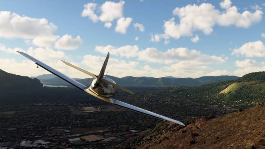 Microsoft Flight Simulator 설치 크기 업데이트 2021년 XNUMX월 표지