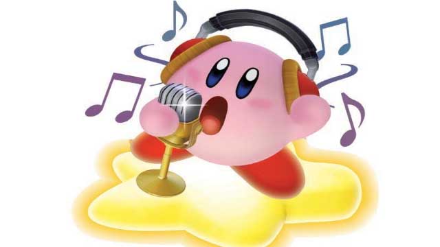 Kirby spieva umelecké dielo