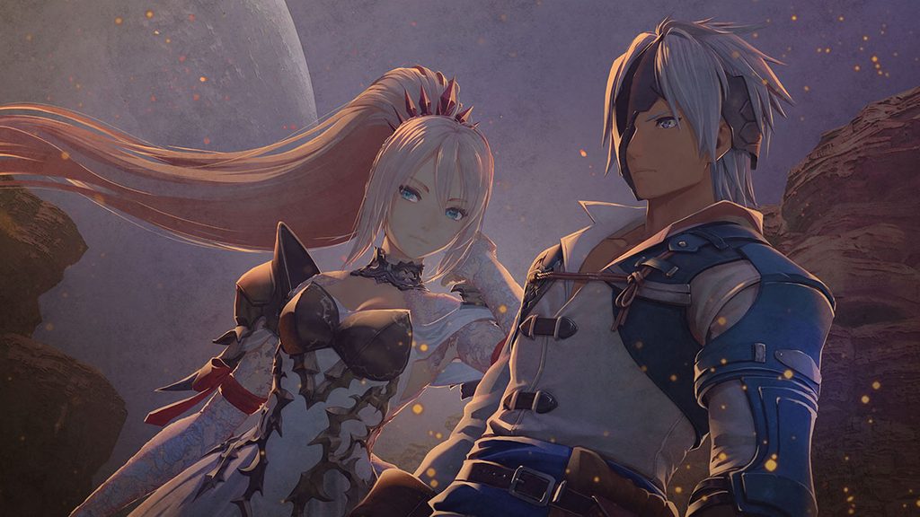 Screenshot of characters from tales of arise