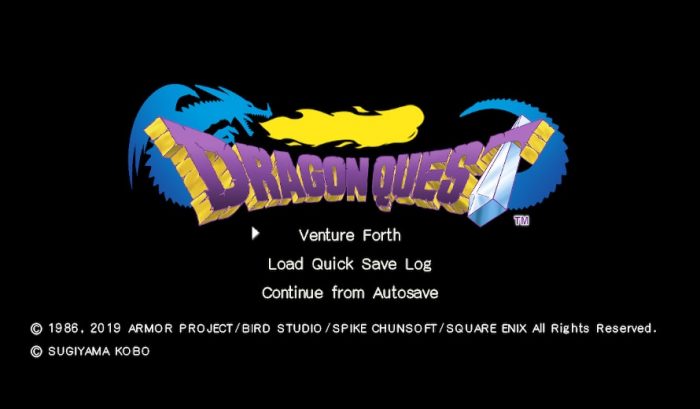 ویژگی Dragon Quest 1 حداقل 700x409