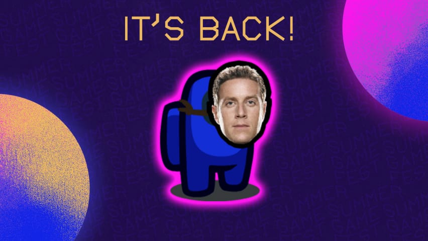 Сред нас Geoff Keighley Mask Twitch Drop покритие