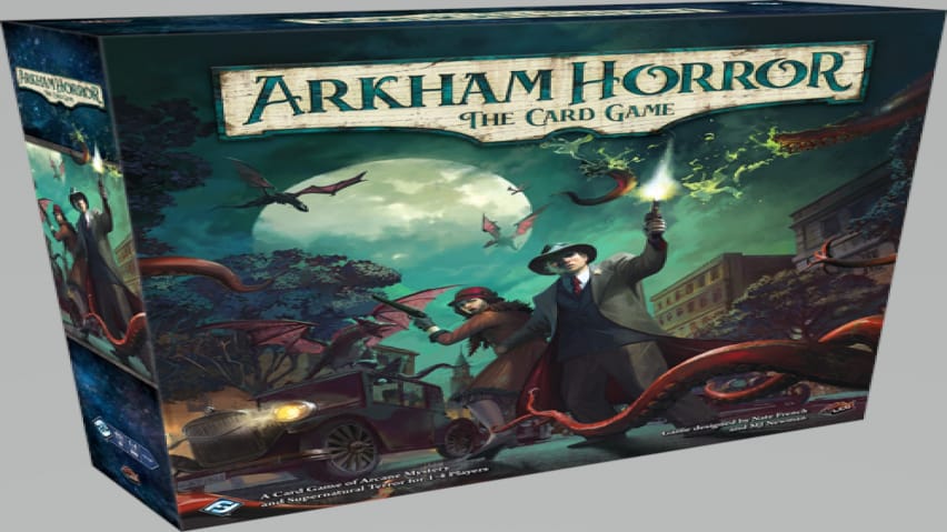 „Arkham Horror Revised Core“ dėžutės menas