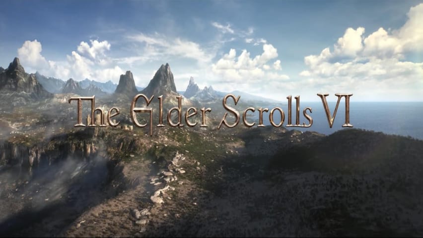 Elder Scrolls VI ကြေညာချက်နမူနာမှ ငြိမ်ချက်တစ်ခု။