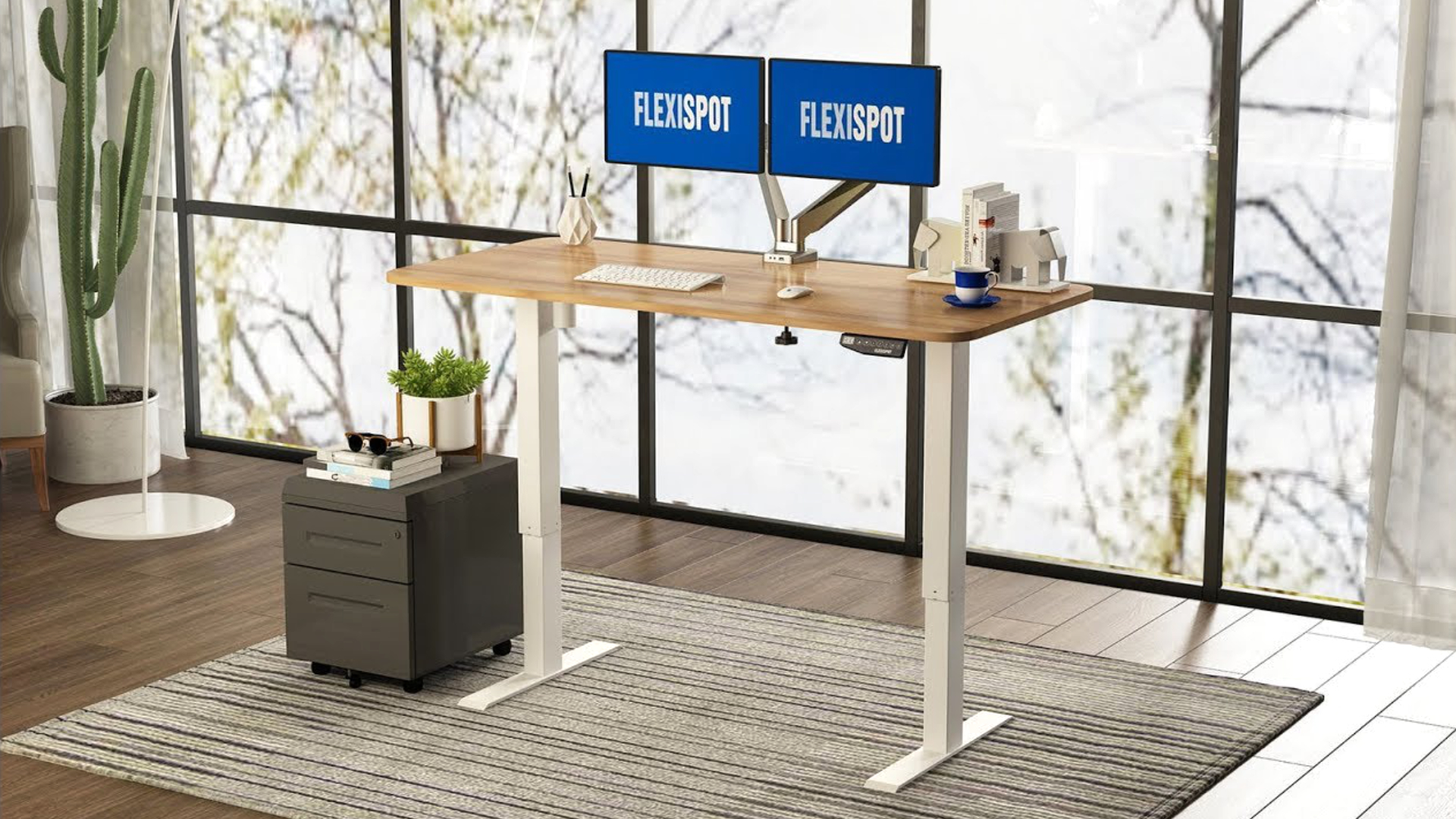 Flexispot’s adjustable desks are currently 30% cheaper ahead of Amazon Prime Day