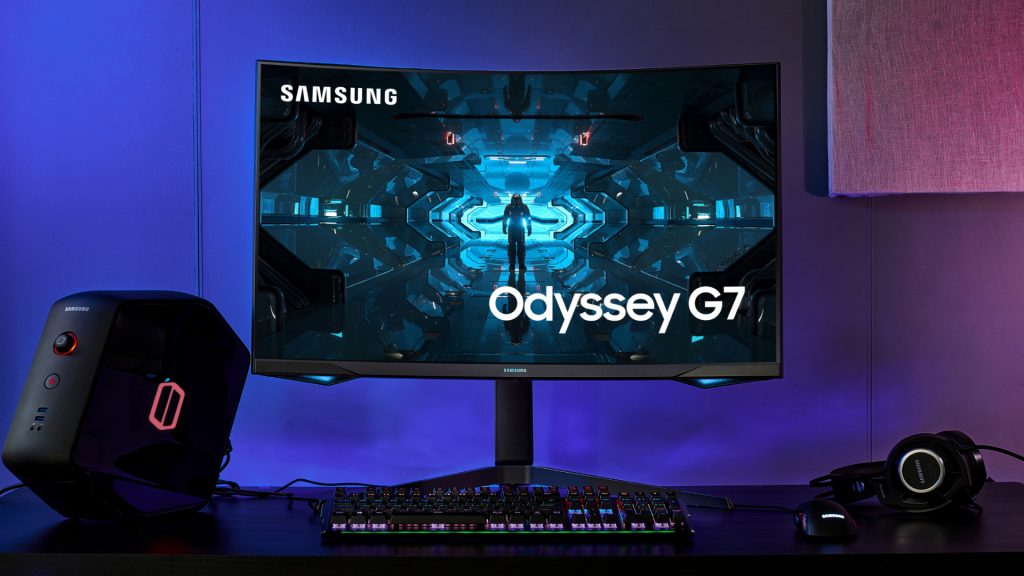 Samsung Odyssey G7 խաղային մոնիտորների ակնարկ 2