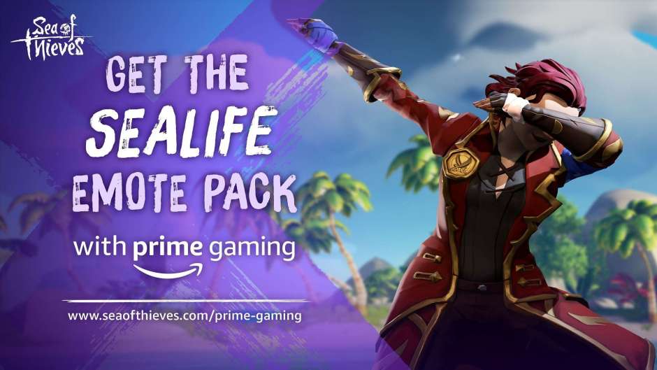 Sealife Emote Pack Sea of Thieves Prime Gaming