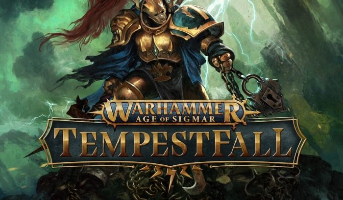 Celf allweddol o Warhammer Age of Sigmar: Tempestfall