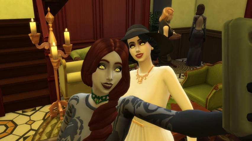 The Sims 4 Resident Evil karakterar KatastropheTV forsíðu