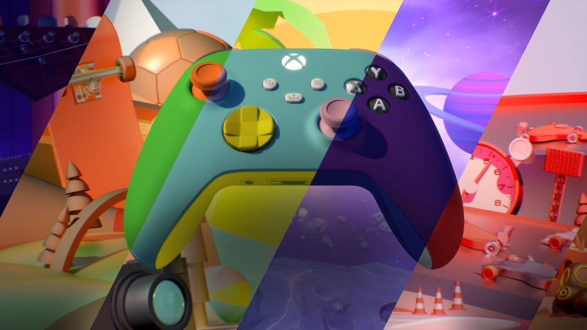 Xbox Design Lab Спеціальні контролери Xbox Обкладинка Xbox Series XS