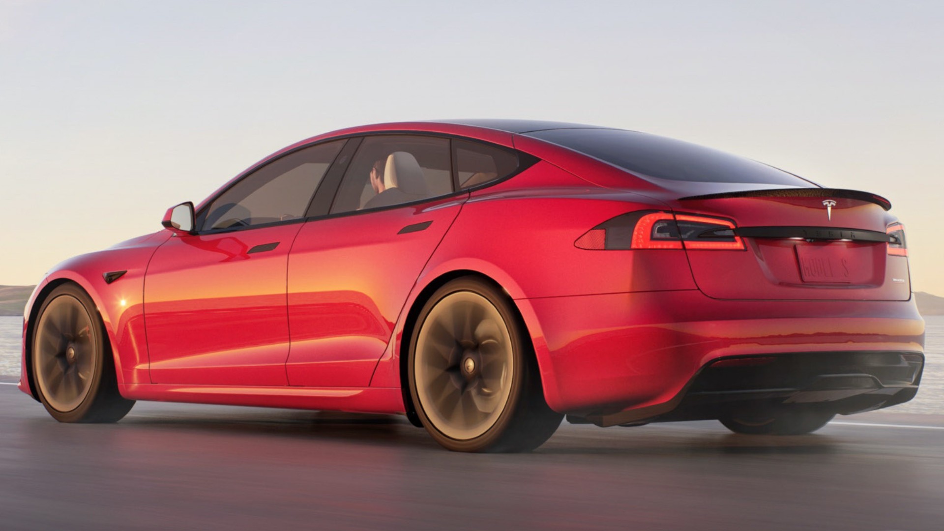 „Amd Powered Tesla Model S Plaid“.