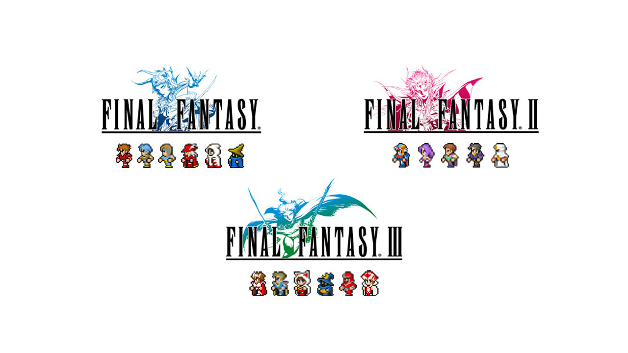 Final Fantasy Pixel Remaster Series voor Final Fantasy I-III lancering 28 juli
