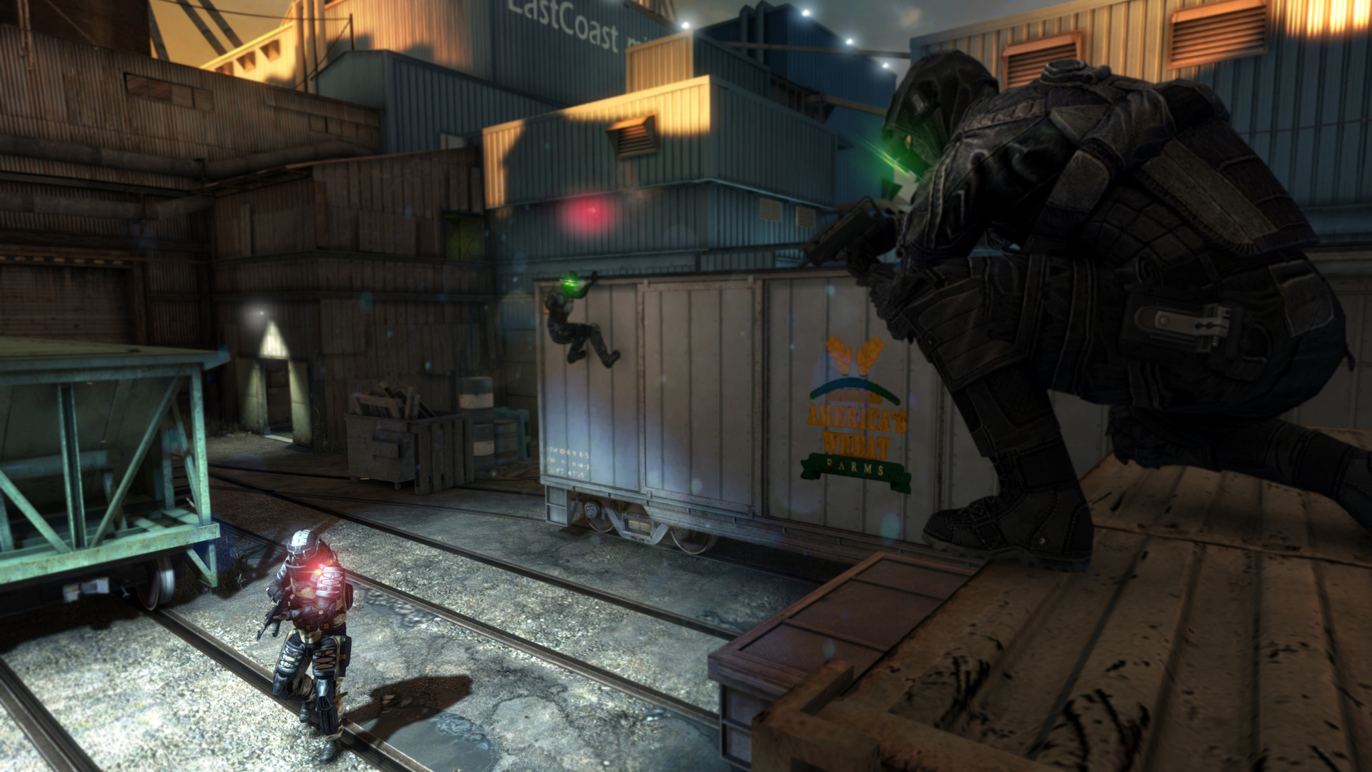 Gambar dari game Splinter Cell lama