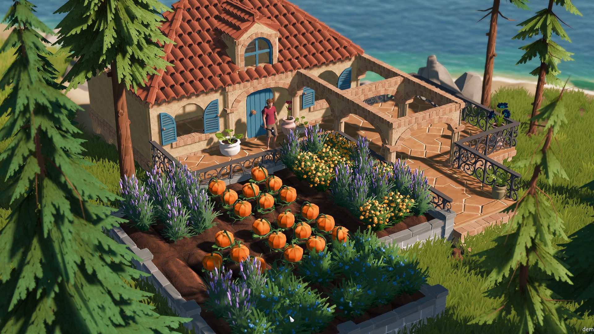 Nydelig fangehullskryp-farming sim mashup Len's Island får gratis demo på Steam Next Fest