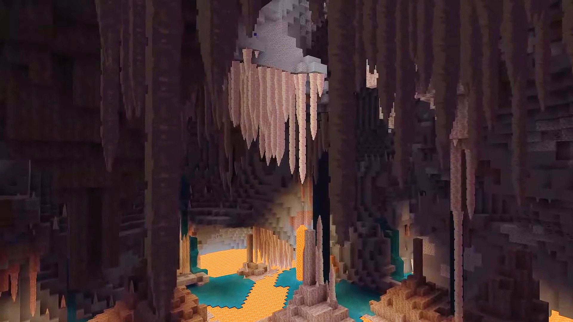 Shpellat e Minecraft Dripstone