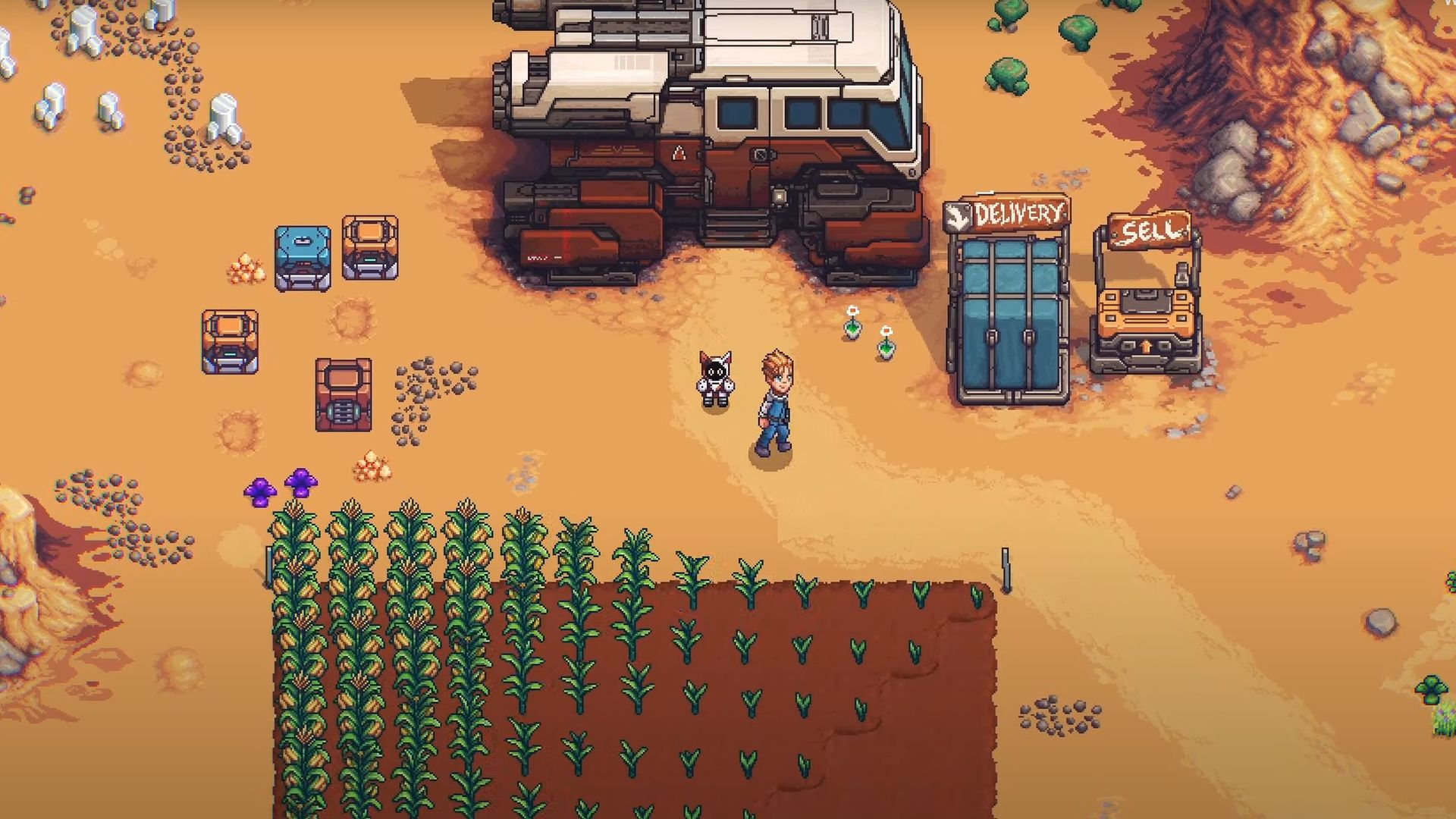 One Lonely Outpost is like Stardew Valley in space