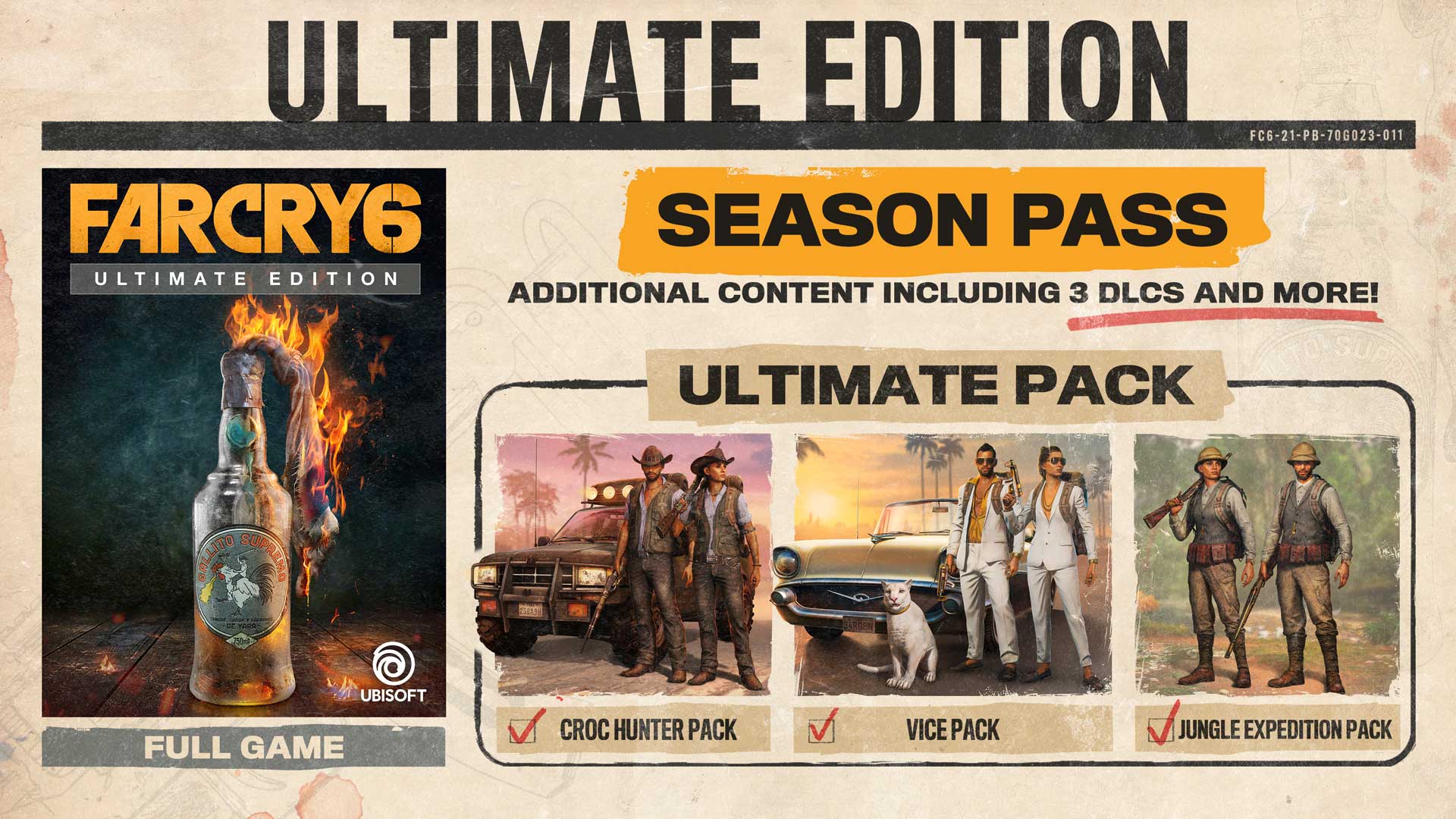 Far Cry 6-дан Season Pass және DLC-тердің суреті
