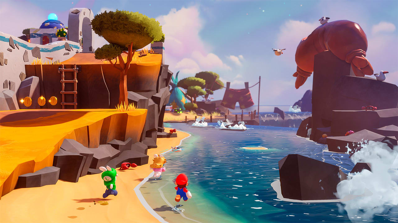 Mario lan Rabbids Sparks of Hope Gameplay Screenshot