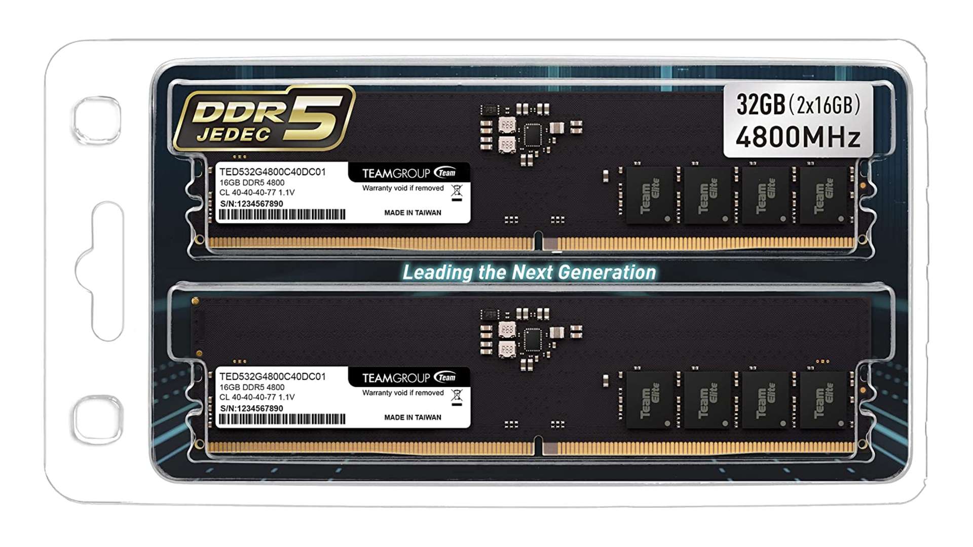 Amazon koma yekem a DDR5 RAM-ê ya ku pê dayikê tune ye ku pê vebike navnîş dike