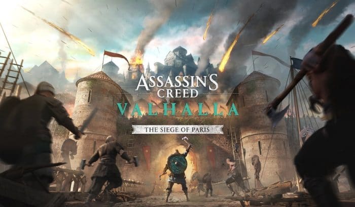 Assassin's Creed Valhalla DLC Paryžiaus apgultis