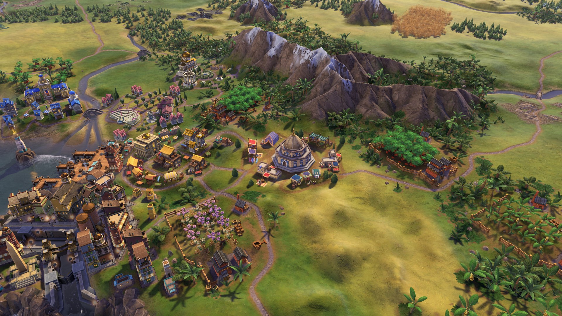 Civilization 6 New Frontier Pass Babylon Pack Trading Dome
