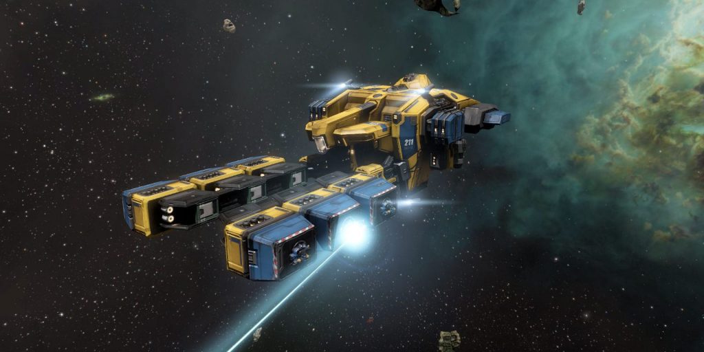 Eve Online Venture Gas Mining