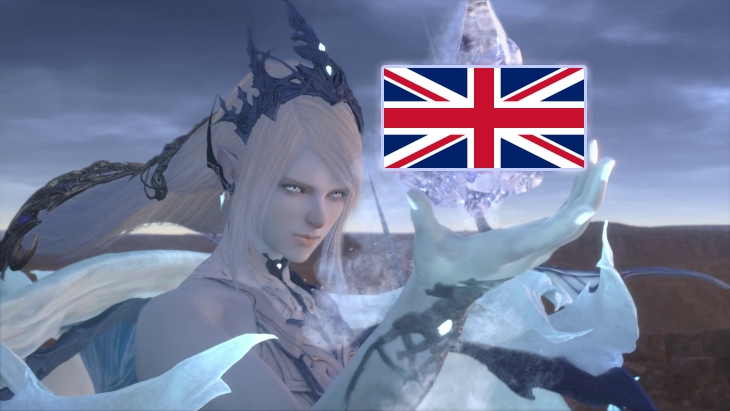 Final Fantasy XVI britu angļu valoda
