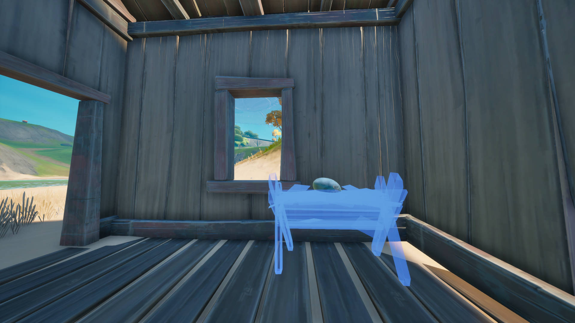 Construct a wooden hatchery in Fortnite