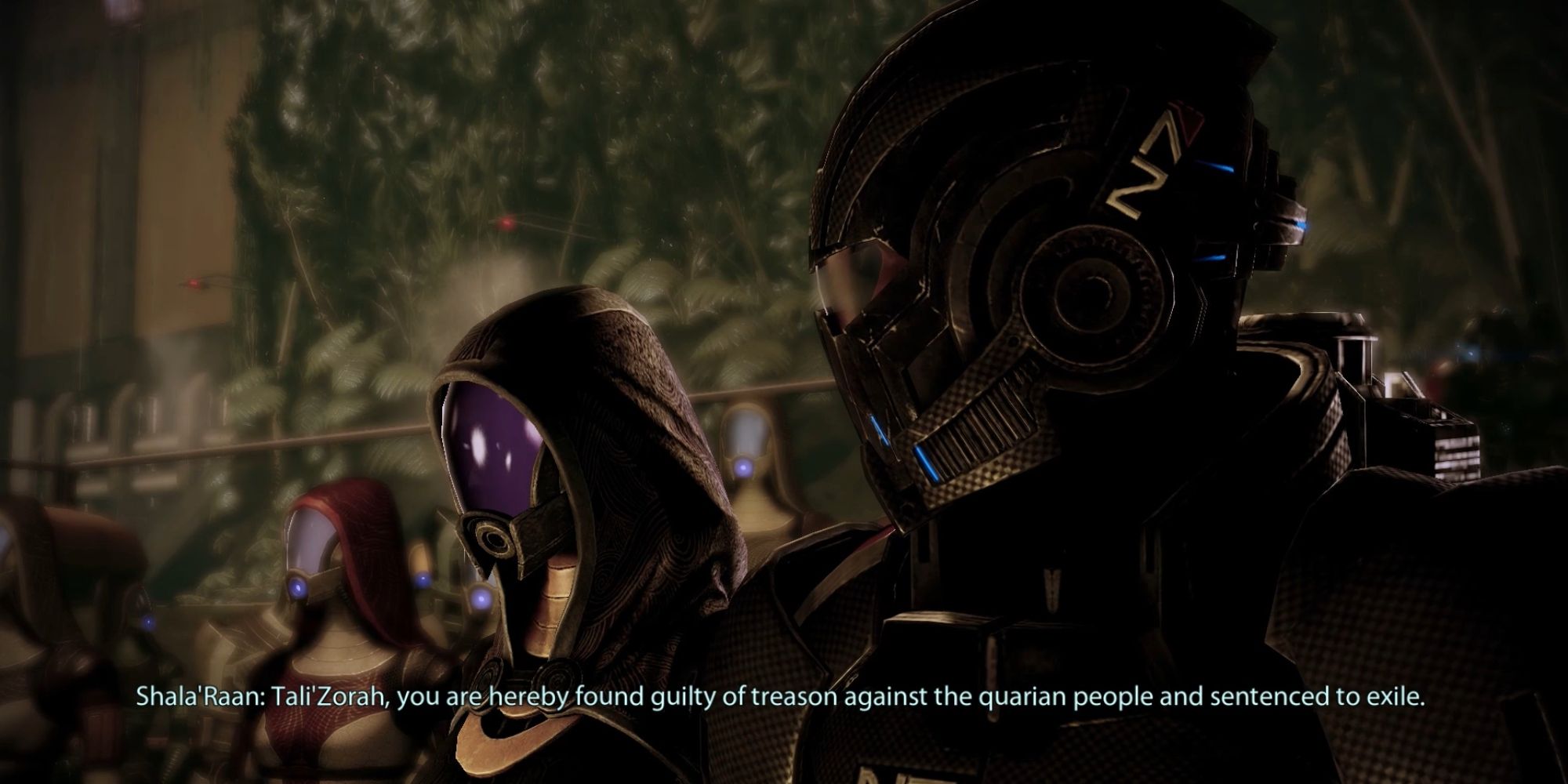 Mass Effect 2 Tali egzile