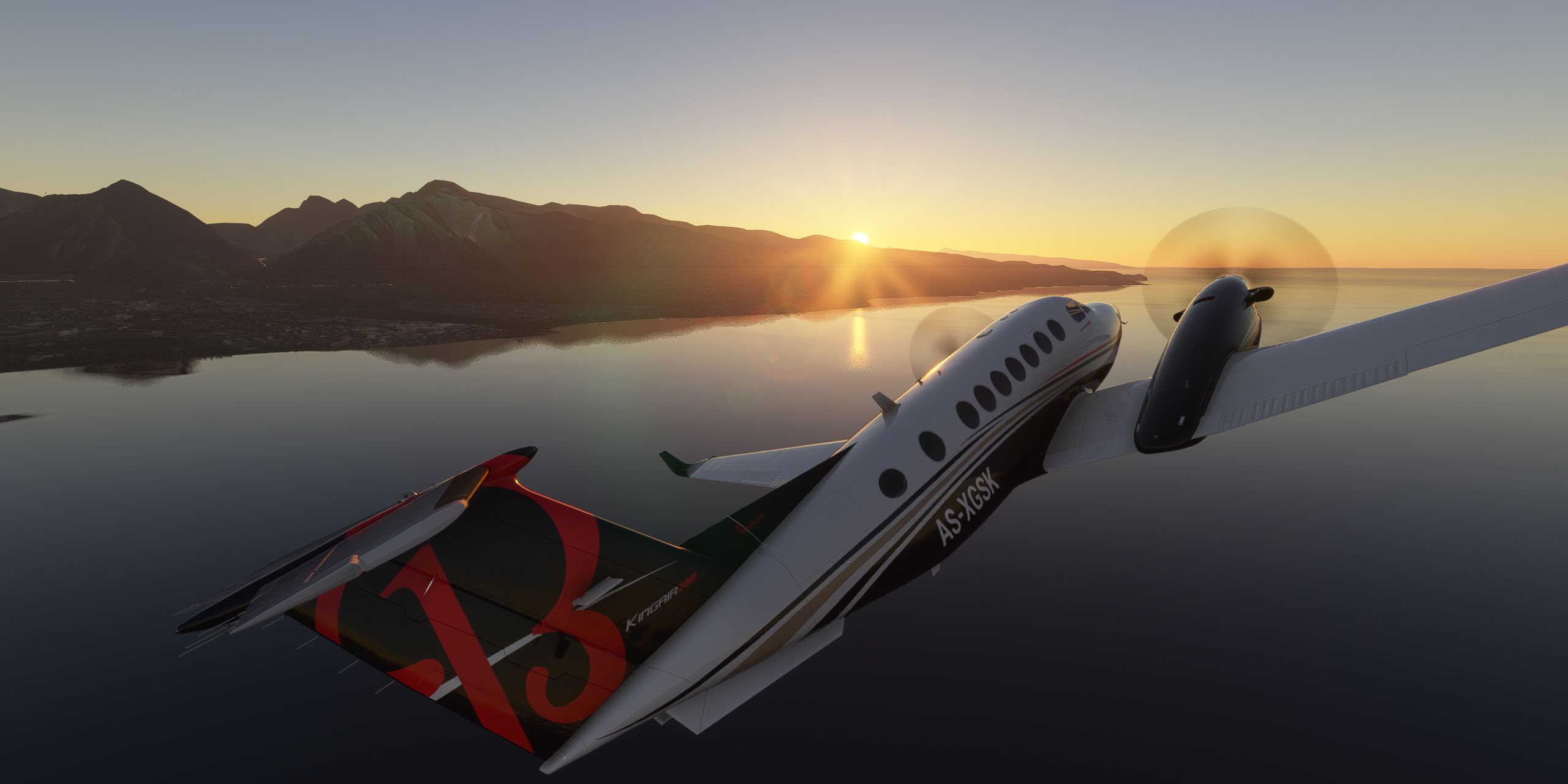 Ụgbọ elu Microsoft Simulator Textron Aviation Beechcraft King Air 350i