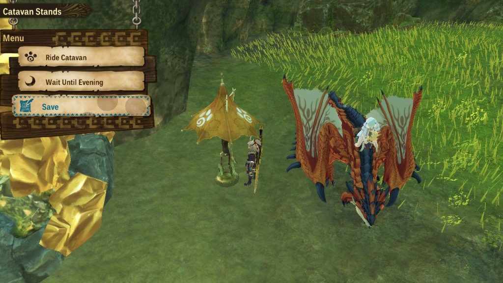 Monster Hunter Stories 2 Wings Of Ruin Catavan Stand In Holoko