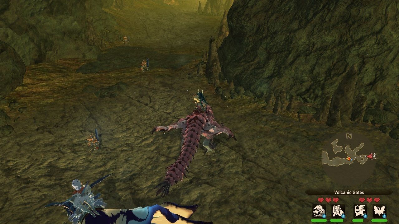 Monster Hunter Stories 2 Wings Of Ruin Shakalaka On The Map