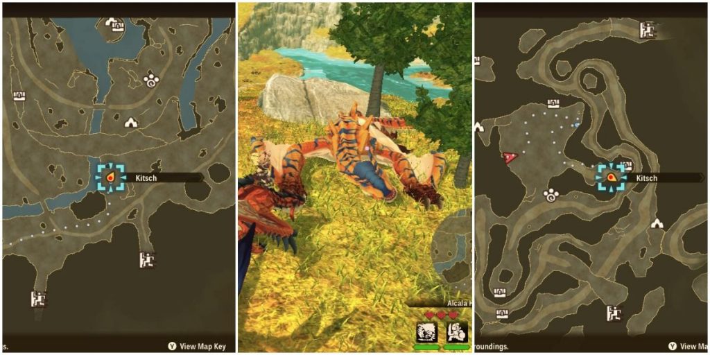 Monster Hunter Stories 2 Wings Of Ruin Tigrex Royal Monster Location