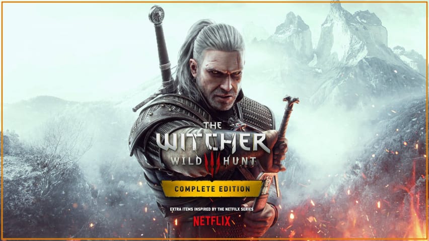 ใหม่ The Witcher 3 DLC ปก Netflix