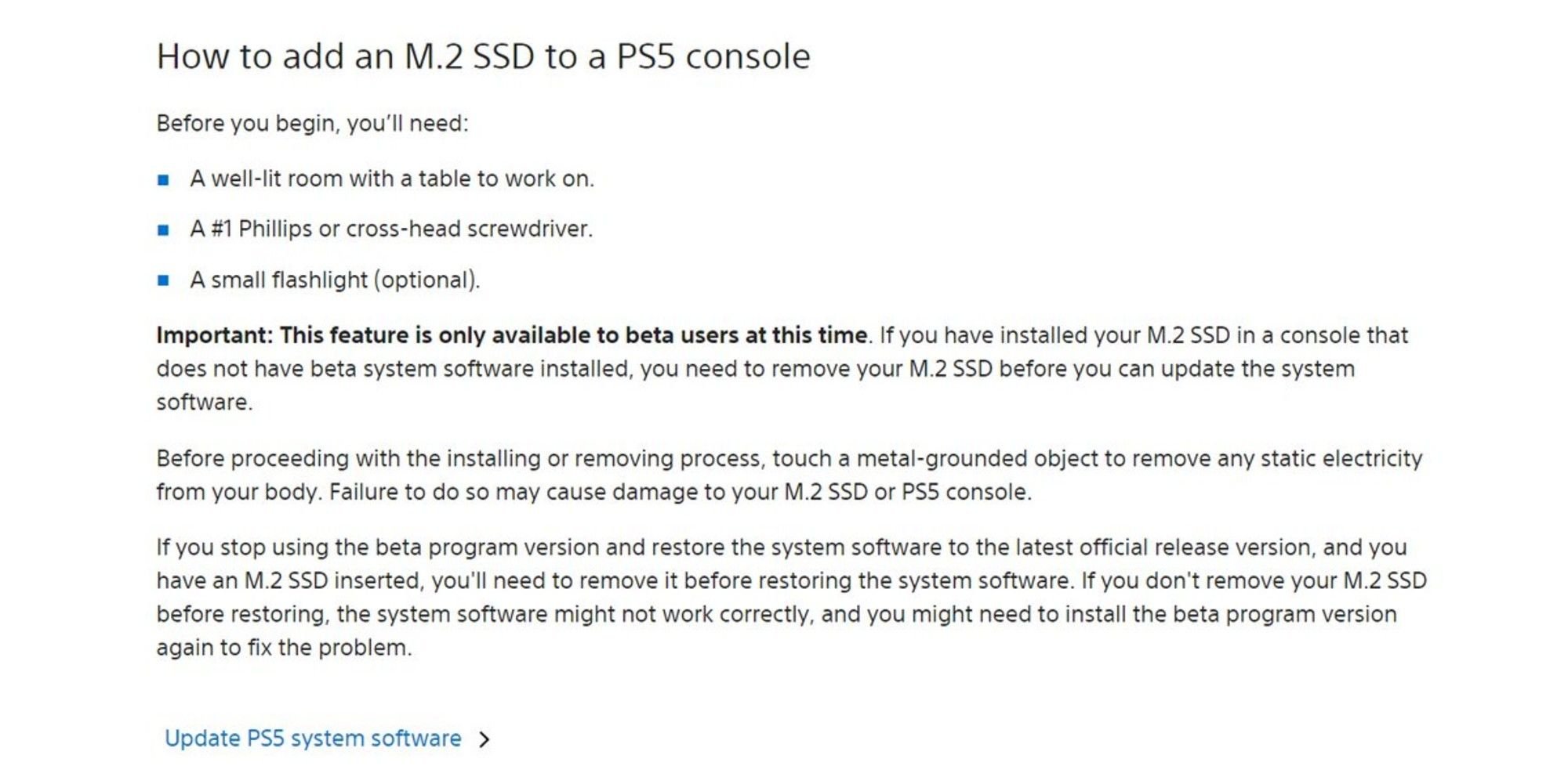 Aktualizace PS5 Ssd (1)