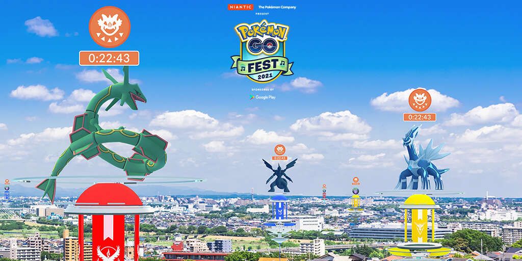Pokemon Go Fest Raids วันที่ 2 วันอาทิตย์ที่ 1 เกมสปอต XNUMX