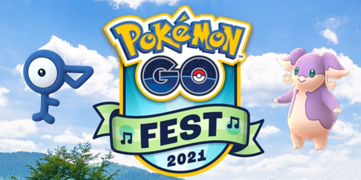 Pokemon Go Fest 2021 အမည်မသိ F Audino သရုပ်ပြမှု