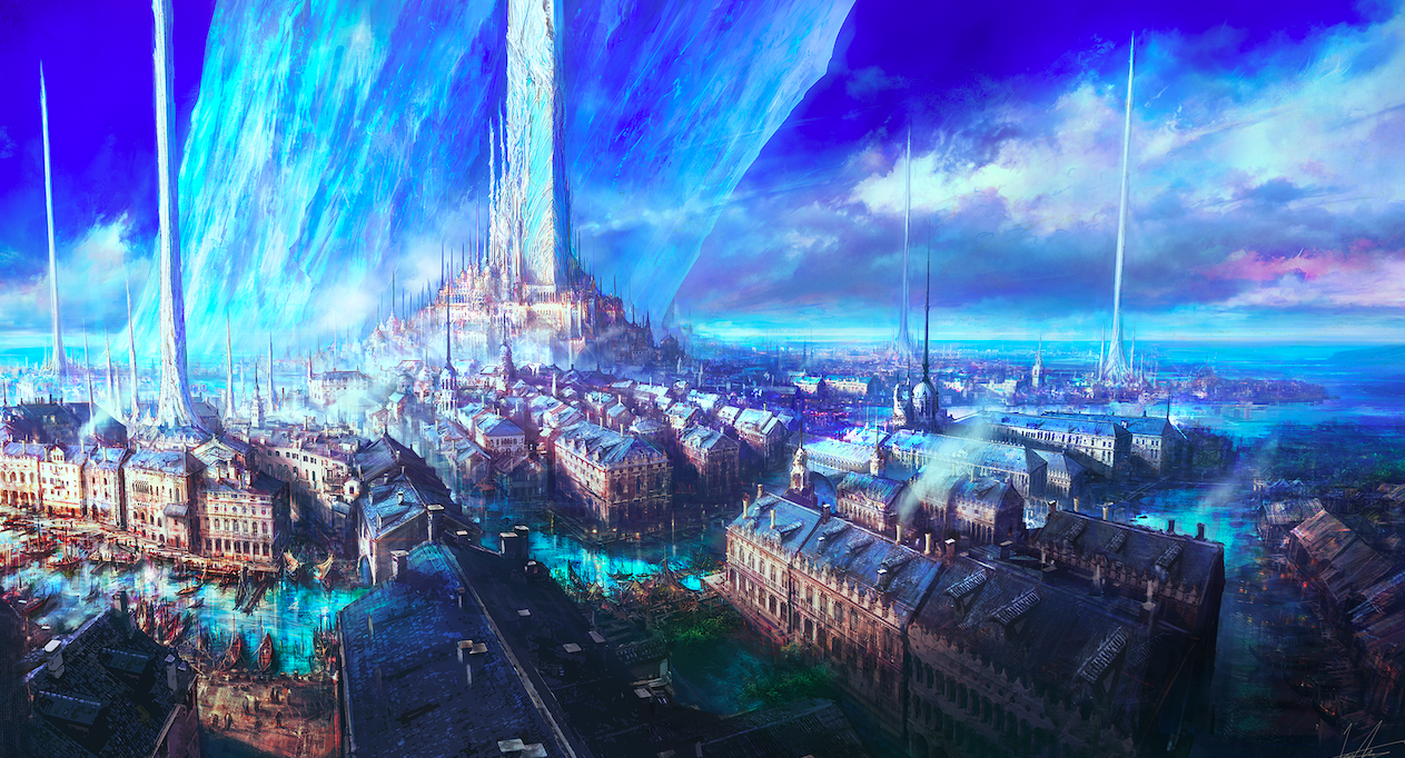 Illustration from Final Fantasy XVI