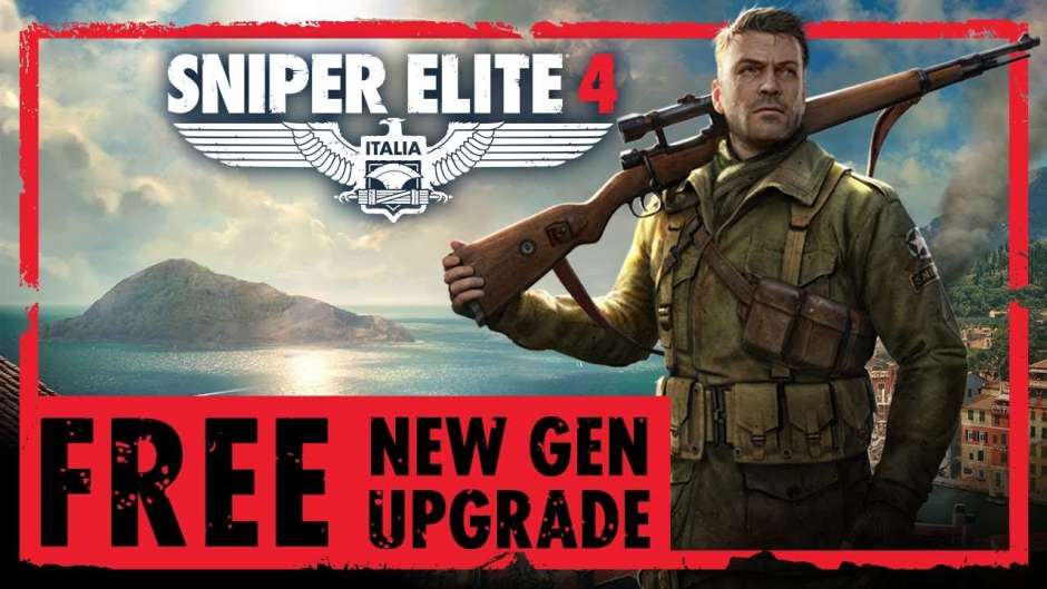Ažuriranje Sniper Elite 4 New-Gen