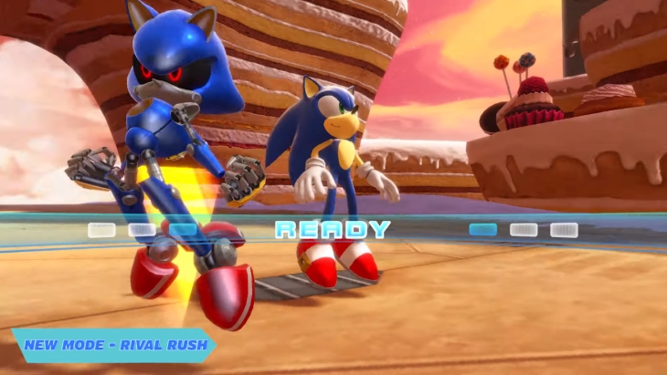 Sonic Awọn awọ Ultimate Irin Sonic