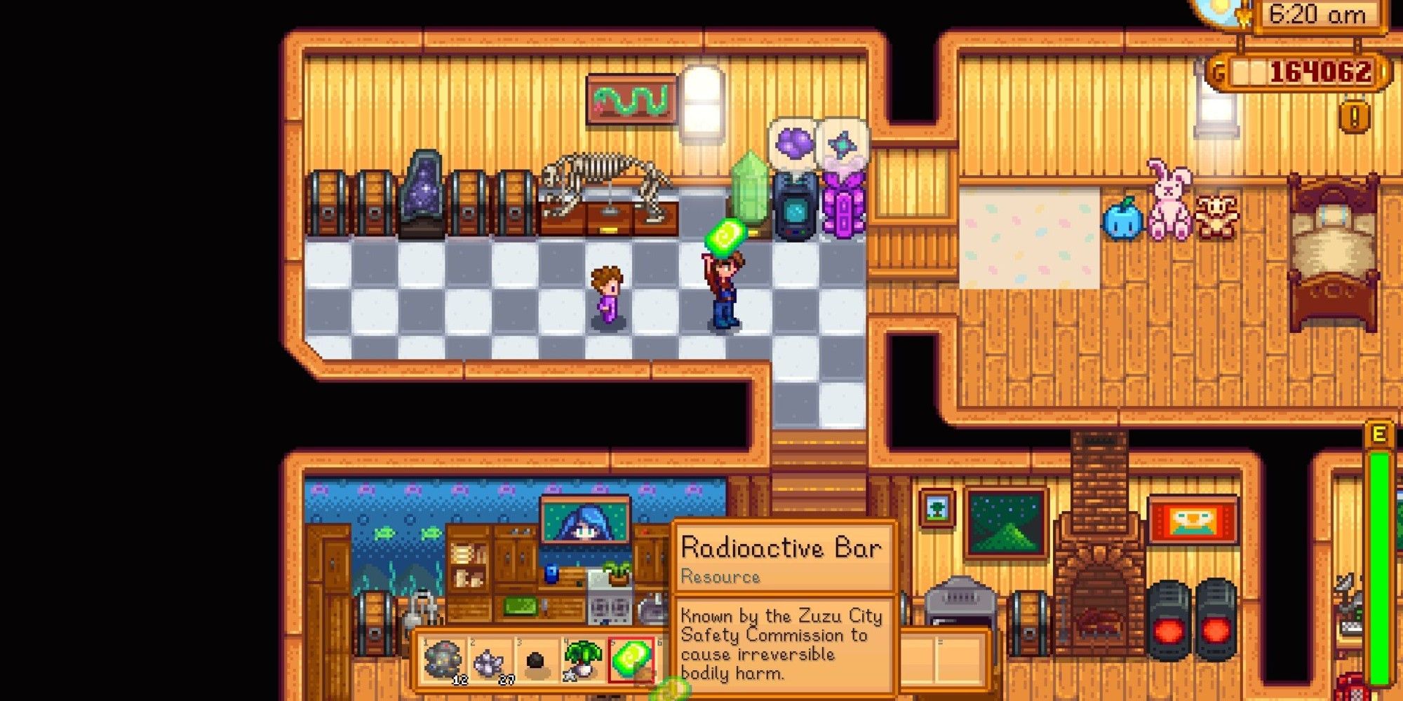 Stardew Valley ແຮ່ radioactive