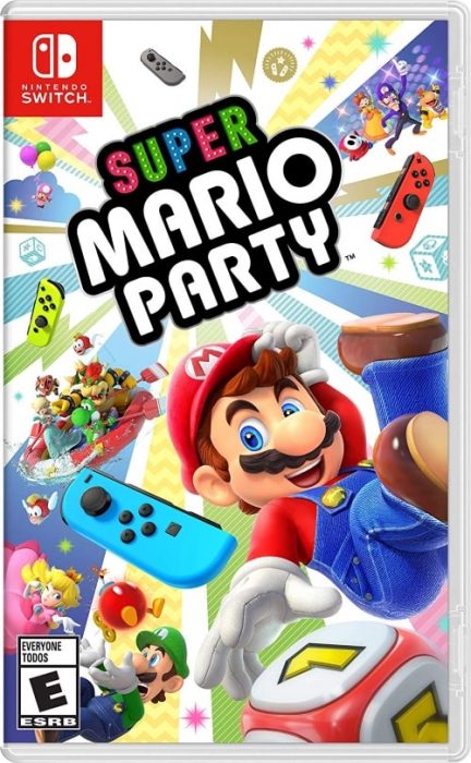 Kopertina e rishikimit të ndërprerësit të festave Super Mario Min 432x700