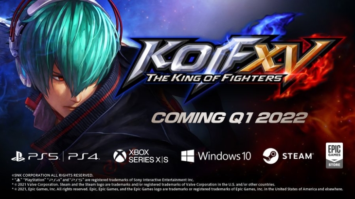 The King of Fighters XV platformas