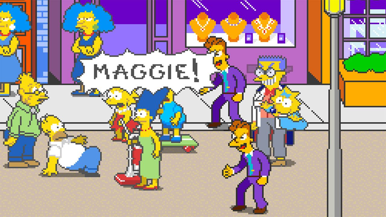 Ang Simpson Arcade Game