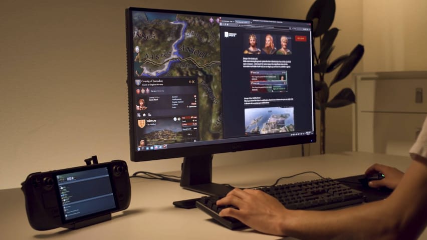 Valve Steam Deck Budget Gaming PC Сарпӯши