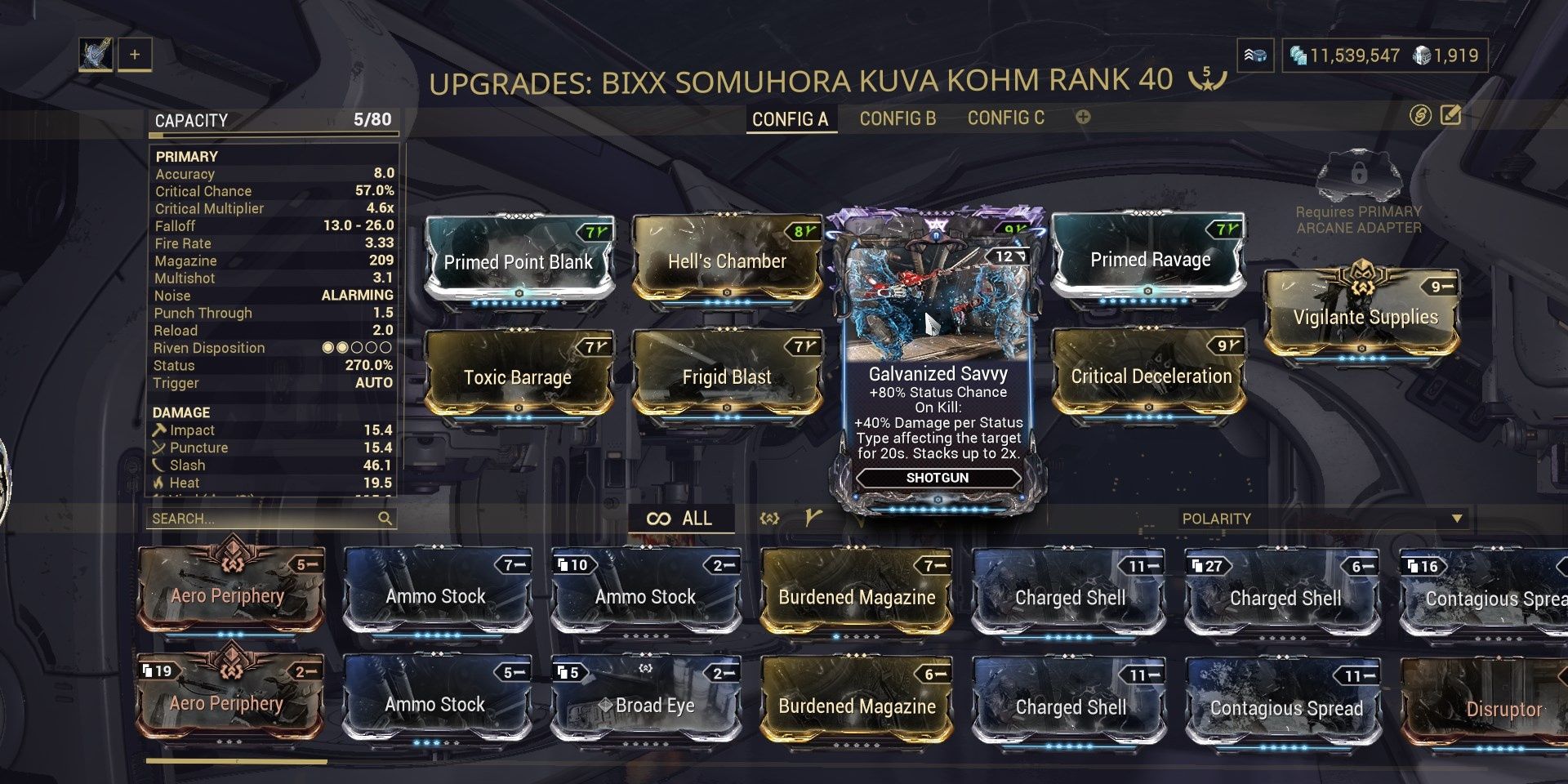 how to apply mods in warframe