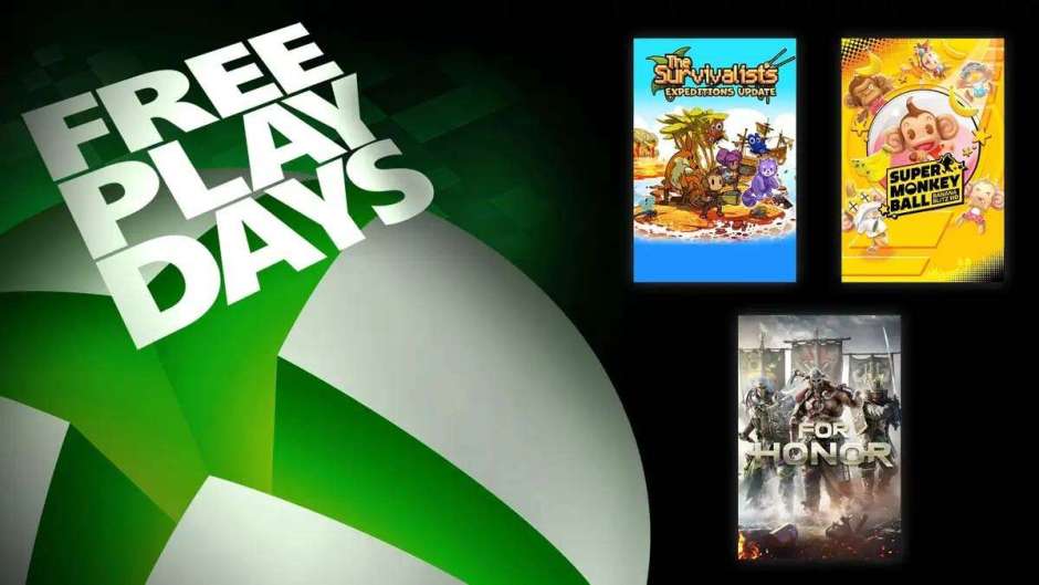 Xbox Free Play Days Survivalists Super Simia Ball Banana Blitz Hd For Honor